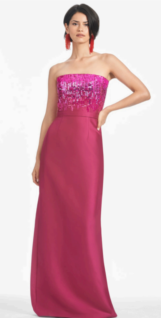 Sachin & Babi's Phedra Gown shows the boldness of the collection.